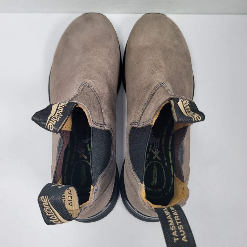 Blundstone 2145 Men's Rustic Brown Suede Chelsea Boots US Size 8.5 - Picture 5 of 9